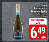 Prosecco oder Limoneto Spritz von Zonin im aktuellen EDEKA Prospekt für 6,49 €