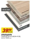 toom Baumarkt Marienberg - Arbeitsplatte Angebot im Prospekt Arbeitsplatte bei toom Baumarkt im Marienberg Prospekt für 39,99 €