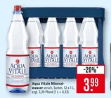 Mineralwasser im Angebot bei Marktkauf in Neu-Ulm Mineralwasser Angebote von Aqua Vitale bei Marktkauf Neu-Ulm für 3,99 €