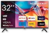 Super U Poitiers - Promo Téléviseur 32" LED HD SMART VIDAA Promo Téléviseur 32" LED HD SMART VIDAA à 99,99 € dans le catalogue Super U à Poitiers