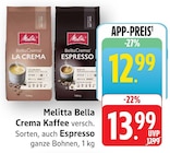 Bella Crema Kaffee im Angebot bei E center in Ludwigsburg Bella Crema Kaffee Angebote von Melitta bei E center Ludwigsburg für 12,99 €