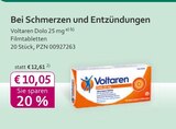 Dolo 25 mg Filmtabletten bei mea - meine apotheke im Prospekt "" für 10,05 €