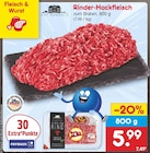 Aktuelles Rinder-Hackfleisch Angebot bei Netto Marken-Discount in Regensburg ab 5,99 €