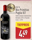 VIA 76 Bio-Primitivo Puglia IGT für 4,49 € bei ALDI Nord im Angebot VIA 76 Bio-Primitivo Puglia IGT im aktuellen ALDI Nord Prospekt