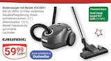 Bodensauger mit Beutel VCC3851 von Grundig im aktuellen GLOBUS Prospekt
