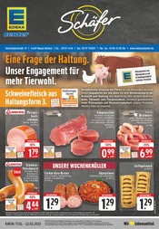 Aktueller E center Prospekt mit Bratwurst, "Aktuelle Angebote", Seite 1