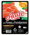 Jambon Cru Fines et Fondantes - AOSTE en promo chez Super U Saint-Nazaire à 1,11 €