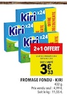 Fromage Fondu - Kiri dans le catalogue Supeco