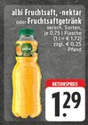 EDEKA Leichlingen - Fruchtsaft, -nektar Angebot im Prospekt Fruchtsaft, -nektar bei EDEKA im Leichlingen Prospekt für 1,29 €