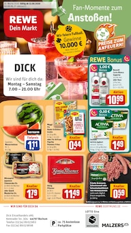 Aktueller REWE Prospekt (Bochum) REWE Prospekt "Dein Markt" mit Seiten (Bochum)