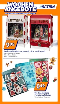 Weihnachtsdeko im Action Prospekt "Wochenangebote" mit 32 Seiten (München)