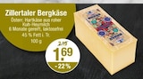 Bergkäse von Zillertaler im aktuellen V-Markt Prospekt für 1,69 €