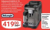 Vollautomat ECAM290.81.TB im Angebot bei GLOBUS in Leipzig Vollautomat ECAM290.81.TB Angebote von DeLonghi bei GLOBUS Leipzig für 8,99 €