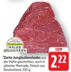 Zarte Jungbullensteaks bei EDEKA im Pirmasens Prospekt für 2,22 €