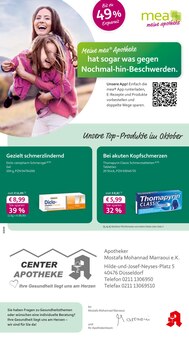 Aktueller mea - meine apotheke Prospekt für Düsseldorf mit  Seiten