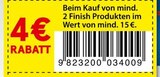 4€ Rabatt im Müller Prospekt 4€ Rabatt von im aktuellen Müller Prospekt für