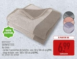Serviettes - Novitesse en promo chez Aldi Serviettes - Novitesse dans le catalogue Aldi