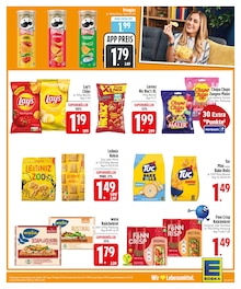Pringles im EDEKA Prospekt "Wir lieben Lebensmittel." mit 30 Seiten (München)