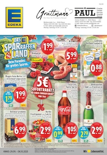 Rotkäppchen Sekt im EDEKA Prospekt "Aktuelle Angebote" mit 24 Seiten (Kaarst)