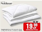 Ganzjahresbett von Noblesse im aktuellen Segmüller Prospekt für 19,99 €