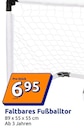 Faltbares Fußballtor von  im aktuellen Action Prospekt für 6,95 €