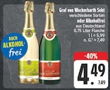 Aktuelles Sekt verschiedene Sorten Angebot bei EDEKA in Leipzig ab 4,49 €