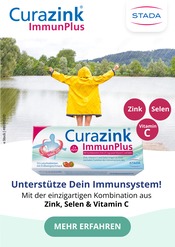 Aktueller Curazink Hamburg Prospekt "Unterstütze Dein Immunsystem!" mit 2 Seiten