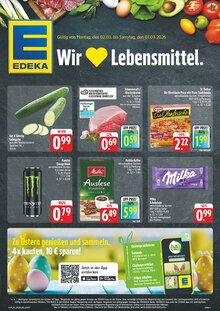 Pizza im EDEKA Prospekt "Wir lieben Lebensmittel!" mit 8 Seiten (Jena)