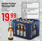 Münchner Hell von Hacker Pschorr für 19,99 € bei Trinkgut im Angebot Münchner Hell von Hacker Pschorr im aktuellen Trinkgut Prospekt