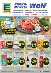 Cola im EDEKA Prospekt in Wallenhorst Aktueller EDEKA Prospekt mit Cola, "Aktuelle Angebote", Seite 1