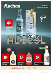 Prospectus Auchan Hypermarché à Bordeaux, "SANS ALCOOL", 4 pages de promos valables du 04/06/2024 au 10/06/2024