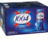 Bière Blonde 5.5° - 1664 en promo chez Super U Saint-Nazaire à 6,40 €