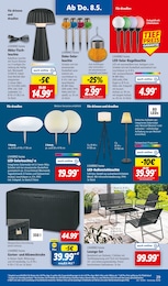Lidl Solarleuchten im Prospekt 