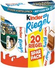 Riegel- oder Duplo-Sparpack von kinder im aktuellen Netto mit dem Scottie Prospekt