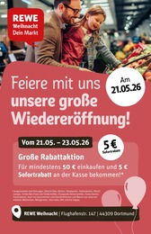 REWE Prospekt für Dortmund mit 35 Seiten REWE Prospekt "Dein Markt" für Dortmund, 35 Seiten, 18.05.2026 - 23.05.2026