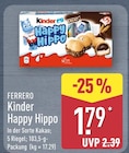 Kinder Happy Hippo von Ferrero im aktuellen ALDI Nord Prospekt