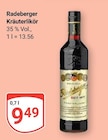 Kräuterlikör Angebote von Radeberger bei GLOBUS Hof für 9,49 €