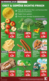 Mettwurst im Kaufland Prospekt "Hier bin ich richtig" mit 75 Seiten (Nürnberg)
