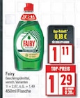 Geschirrspülmittel von Fairy im aktuellen EDEKA Prospekt für 1,29 €