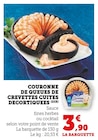 U Express La Rochelle - Promo Couronne de queues de crevettes cuites décortiquées Promo Couronne de queues de crevettes cuites décortiquées à 3,90 € dans le catalogue U Express à La Rochelle