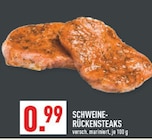 Aktuelles Schweine-Rückensteaks Angebot bei Marktkauf in Essen ab 0,99 €