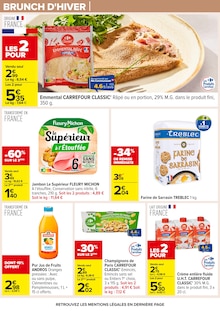Promo Saumon surgelé dans le catalogue Carrefour du moment à la page 9