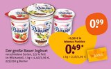 Aktuelles Der große Bauer Joghurt Angebot bei tegut in Mainz ab 0,49 €