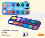 Palette de peinture à l'eau - Kids Creative Arts en promo chez Action Pau à 0,72 €