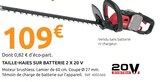 Mr.Bricolage Touques - Promo Taille-haies sur batterie 2 x 20 V Promo Taille-haies sur batterie 2 x 20 V à 109,00 € dans le catalogue Mr.Bricolage à Touques