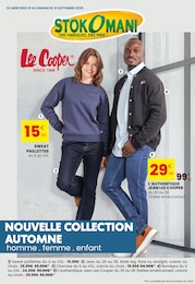 Prospectus Stokomani à Valdahon, "NOUVELLE COLLECTION AUTOMNE", 12 pages, 10/09/2025 - 21/09/2025