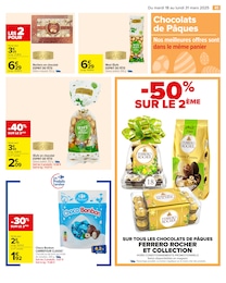 Offre Rocher Au Chocolat dans le catalogue Carrefour du moment à la page 43