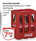 Aktuelles Coca-Cola Limonade Angebot bei GLOBUS in Weimar ab 7,99 €