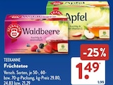 Früchtetee Waldbeere Angebote von Teekanne bei ALDI SÜD Köln für 1,49 €