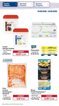 Pizza im METRO Prospekt "Wochenangebote Frische & Basics" mit 50 Seiten (Jena)